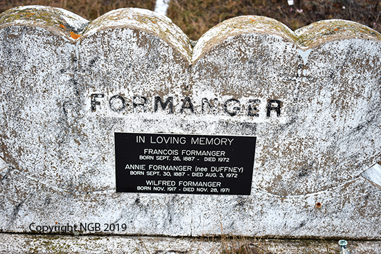 Francois, Annie & Wilfred Formanger