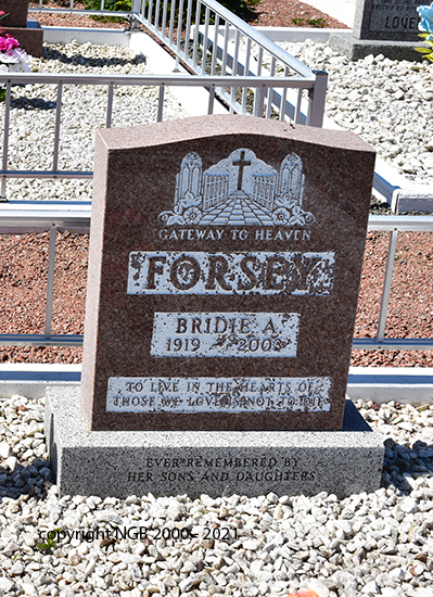 Bridie A. Forsey