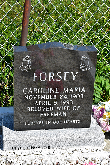 Caroline Maria Forsey