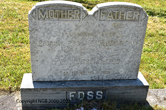 William G. & Rosanna Foss