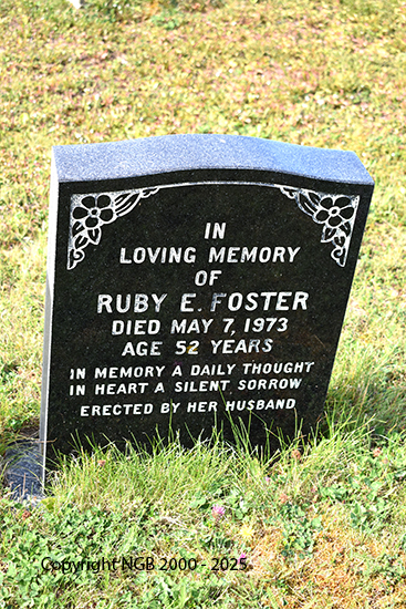 Ruby E. Foster