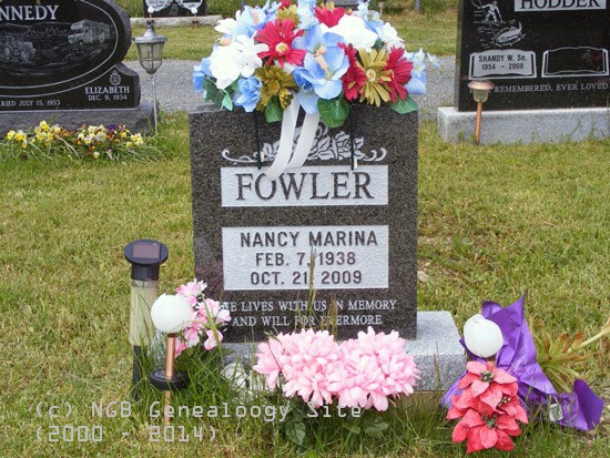 Nancy Marina Fowler