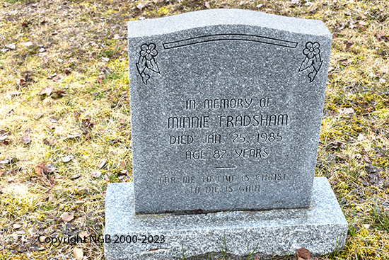 Minnie Fradsham