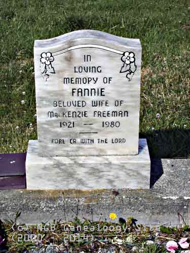 Fannie FREEMAN