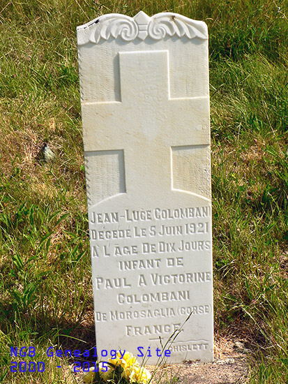 A French Headstone
