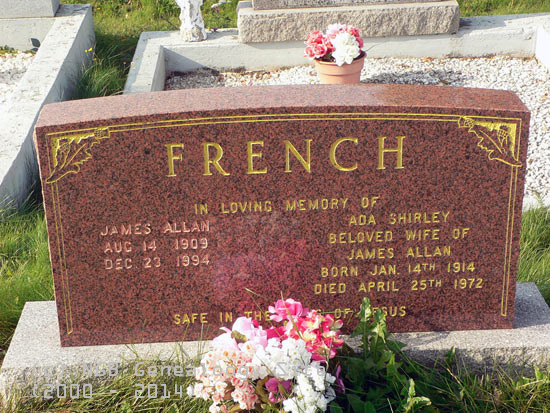 James Allan and Ada Shirley French
