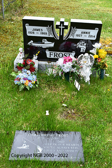 James, Annie & Carl Frost