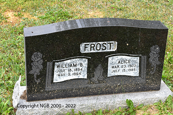 William B. & Alice Frost
