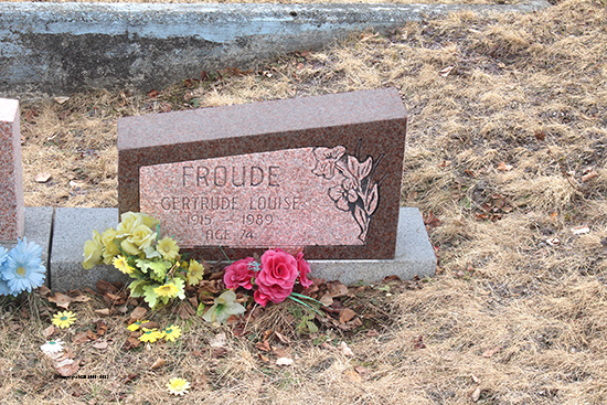 Bert & Gertrude Froude