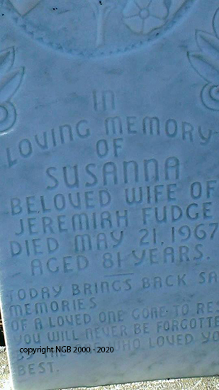 Susannah Fudge