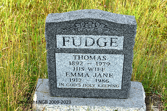 Thomas & Emma Jane Fudge
