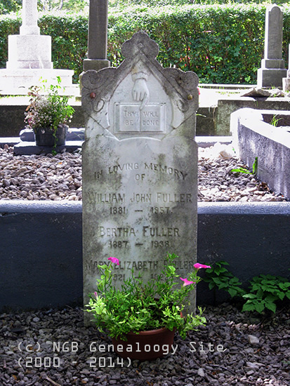William John, Bertha & Mary Elizabeth Fuller