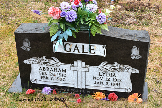 Abraham & Lydia Gale