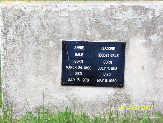 Annie and Isadore Gale