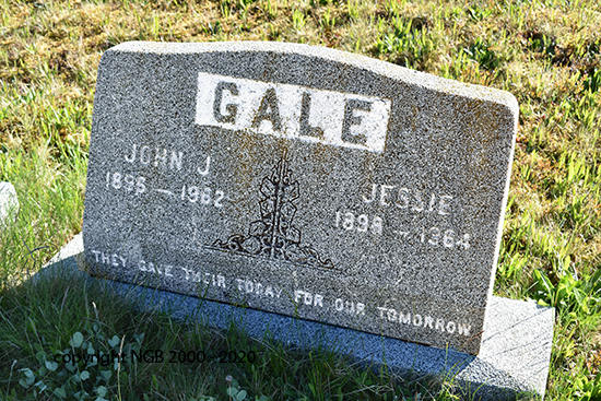 JOhn J. &amp0; Jessie Gale