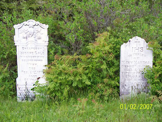 Mary, Patrick, and Charles Gale