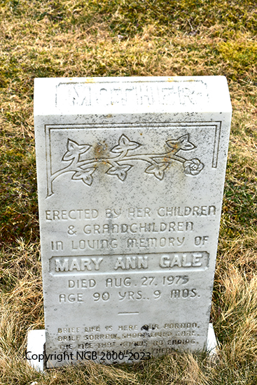 Mary Ann Gale