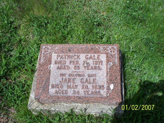 Patrick and Jane Gale