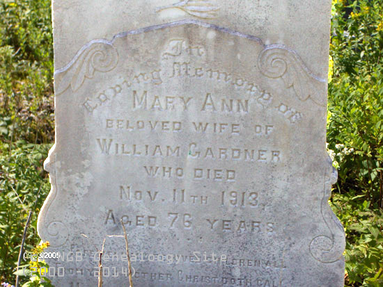 Mary Ann Gardner
