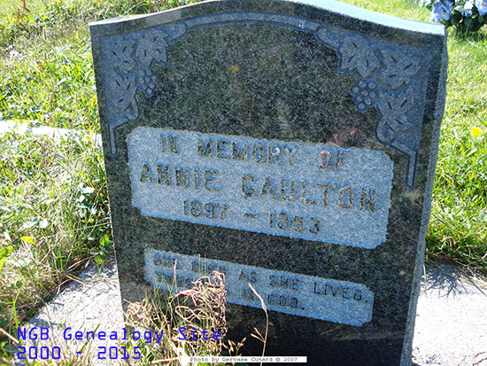 Annie Gaulton