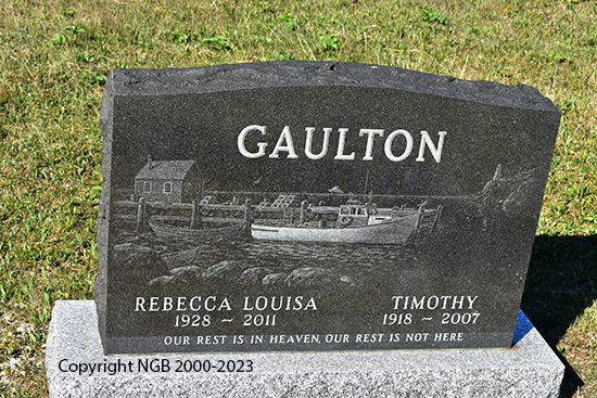 Timothy & Rebecca Louisa Gaulton