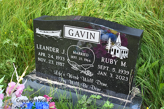 Leander J. & Ruby M. Gavin