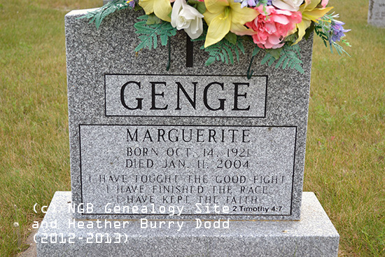Marguerite Genge