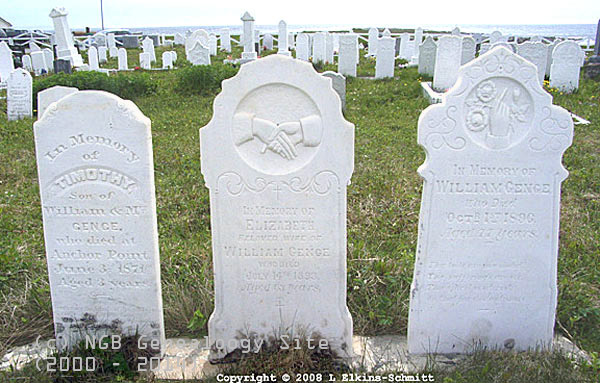 Timothyu, Elizabeth & William Genge