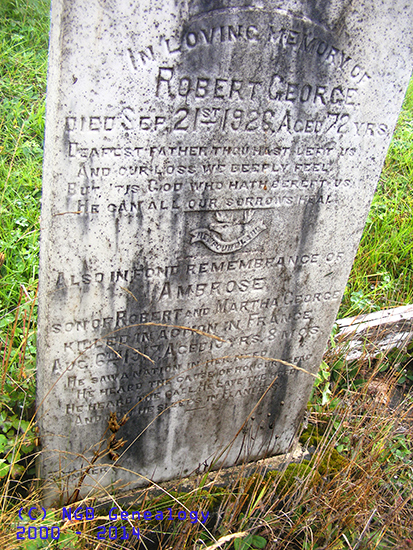 Robert & Ambrose George