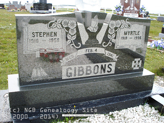 Stephen & Myrtle Gibbons