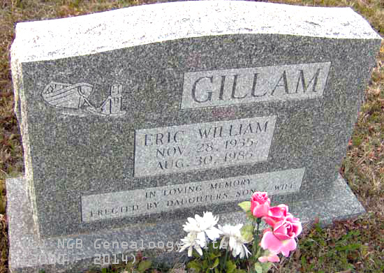 Eric William Gillam