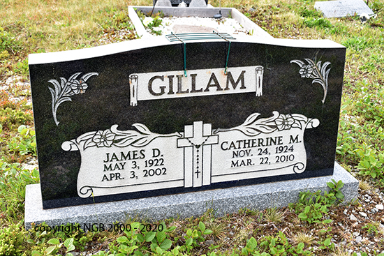 James D. & Catherine M. Gillam