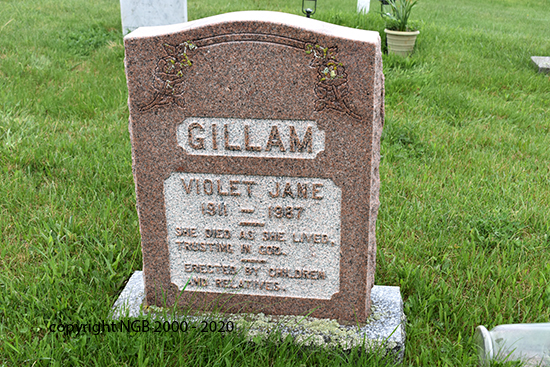 Violet Jane Gillam