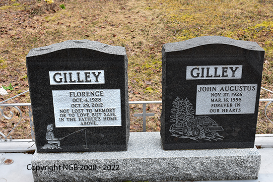 John Augustus & Florence Gilley