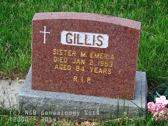 Sr. M. Emeria Gillis