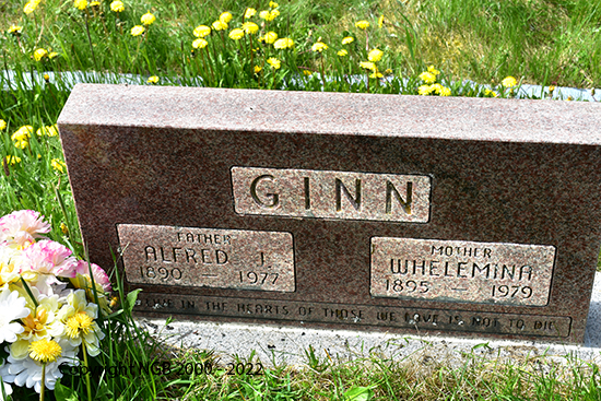 Alfred J. & Whelemina Ginn