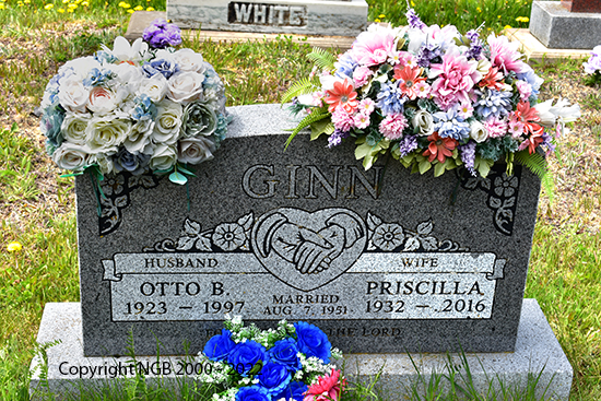 Otto B. & Priscilla Ginn