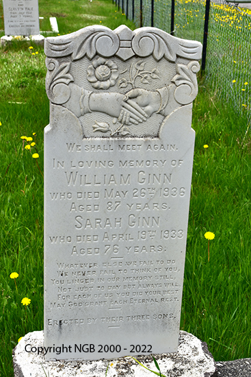 William & Sarah Ginn