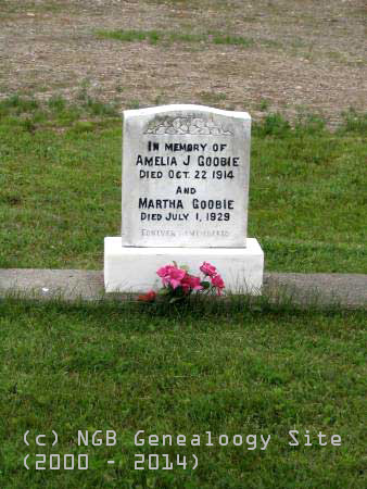 Amelia and Martha Goobie