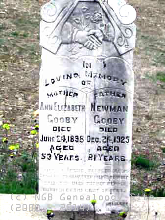 Ann Elizabeth  and Newman Gooby