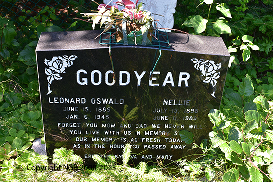 Leonard Oswald & Nellie Goodyear