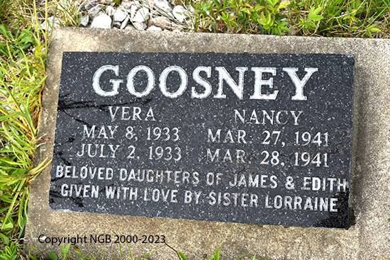 Vera & Nancy Goosney
