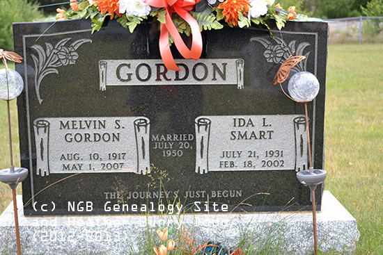 Melvin S. & Ida L. Smart Gordon