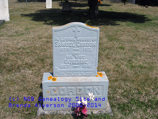 Samuel & Catherine Gordon