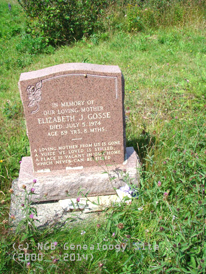 Elizabeth Gosse
