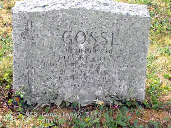 Robert and Sarah Gosse 