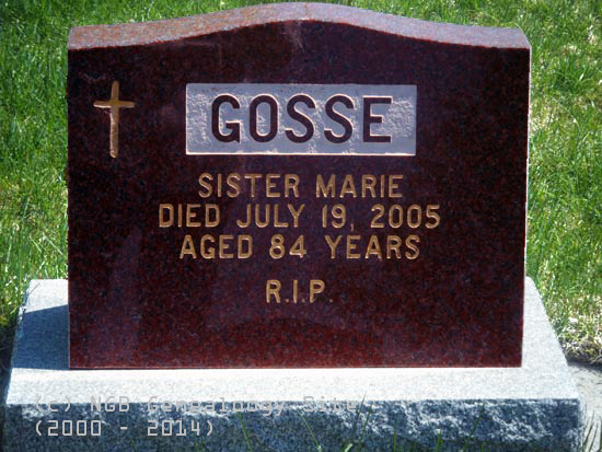 Sr. Marie Gosse