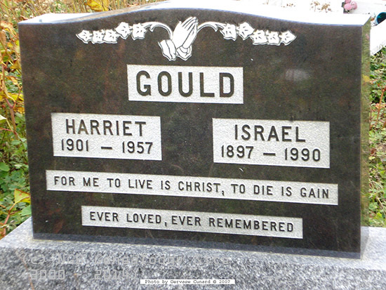 Harriet & Israel Gould