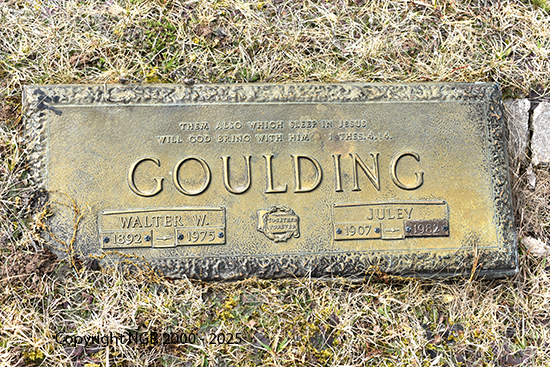 Walter & Juley Goulding