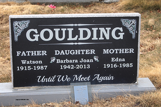 Watson, Barbara Joan & Ena Goulding